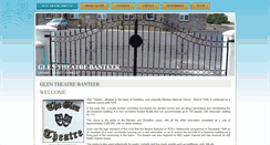 Desktop Screenshot of glentheatre.ie